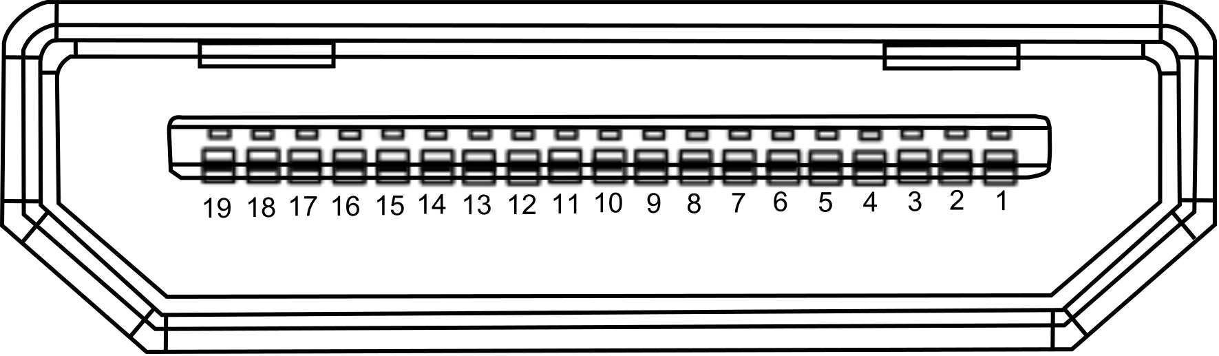 hdmi pin layout